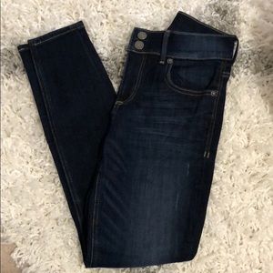 Express Mia Double button skinny jeans size 2S